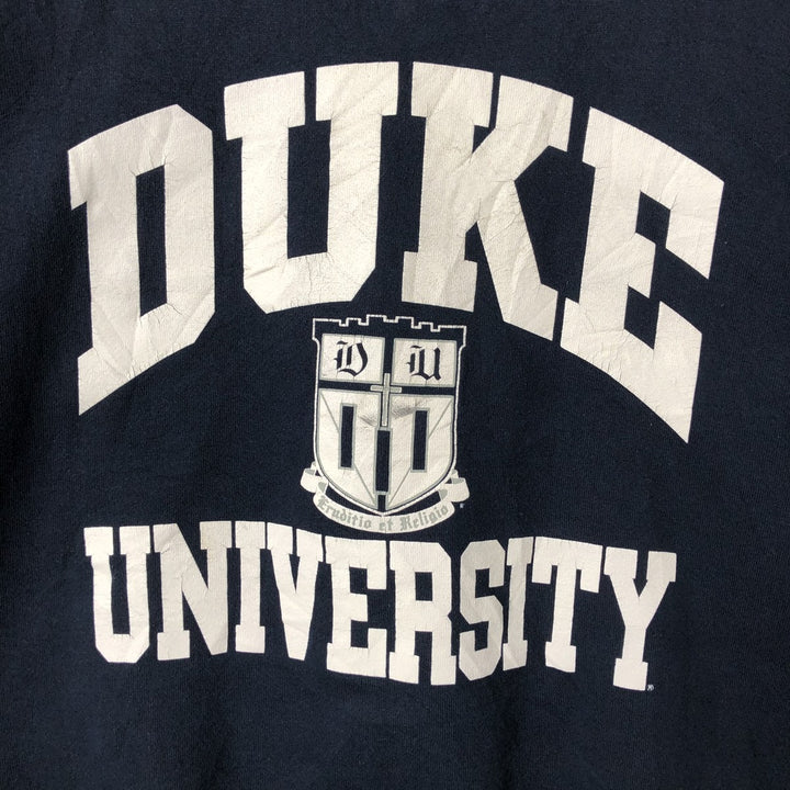 90'S THE COTTON EXCHANGE College Sweatshirt, Made in USA, Men's XL, Vintage cotton navy blue type Vintage Second Hand