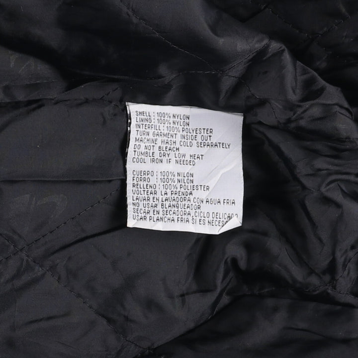 90s-00'S Logo Athletic NFL Pittsburgh Steelers Padded Stadium Jacket, Men's Size L Nylon black type Vintage Second Hand