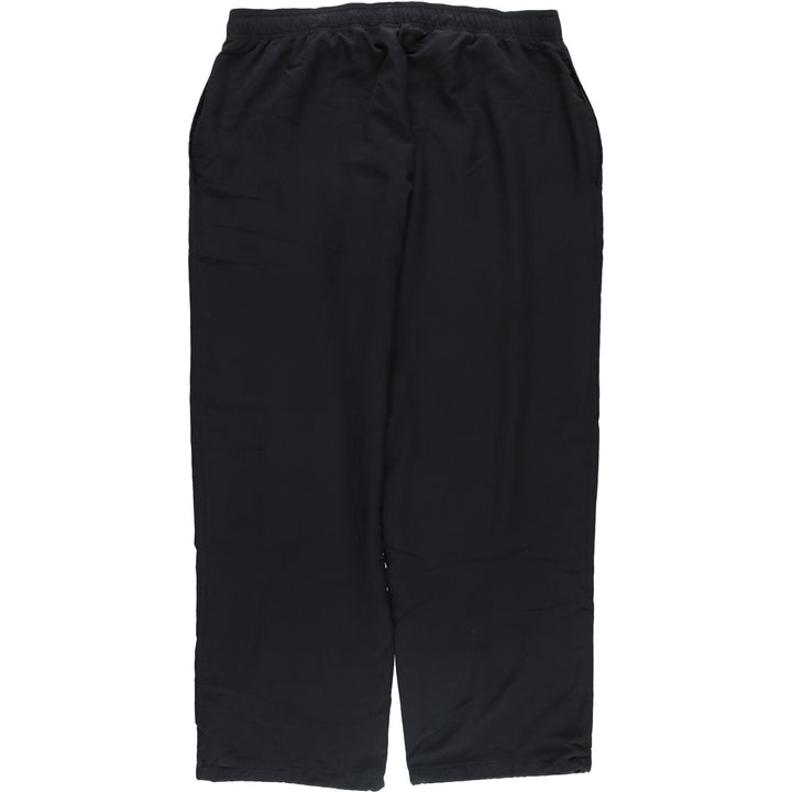Nike the athletic department. Warm-up pants, nylon, crinkle-style pants, men's size XL. unclear black type Vintage Second Hand