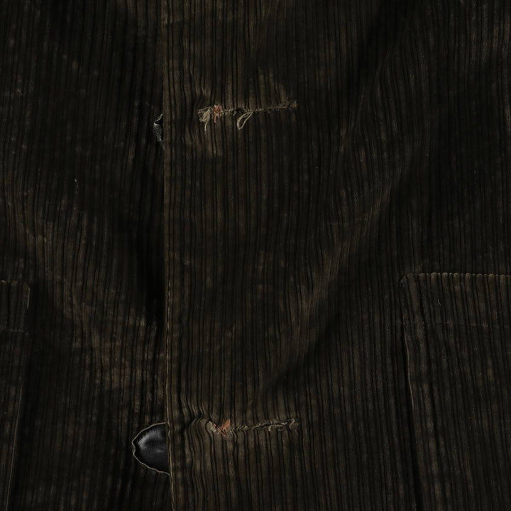 Vintage Alexander's wide-wale corduroy duffle coat, men's size XL unclear Khaki type Vintage Second Hand