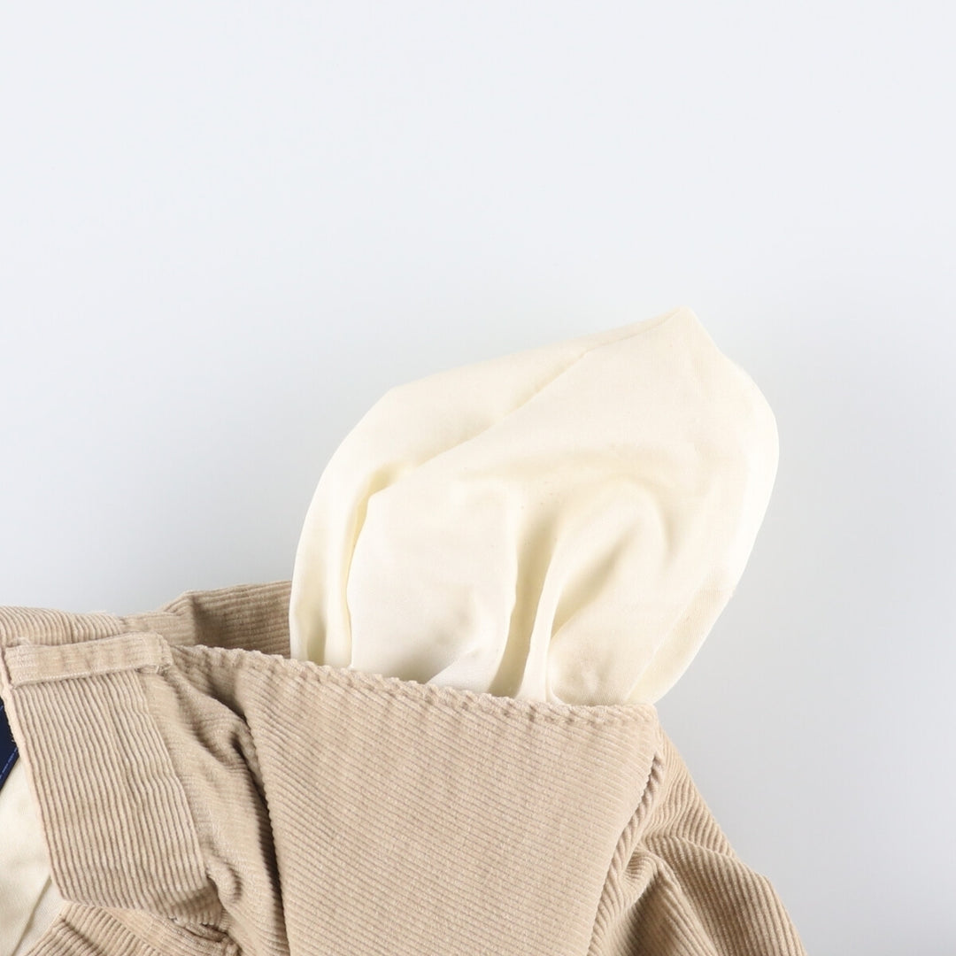 Vintage Lee corduroy pants, made in the USA, men's size W33. cotton Beige type Vintage Second Hand