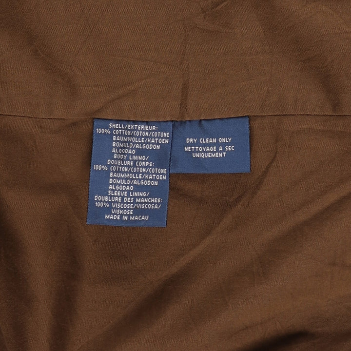 Ralph Lauren POLO by Ralph Lauren Corduroy Tailored Jacket Men's Size L cotton brown type Vintage Second Hand