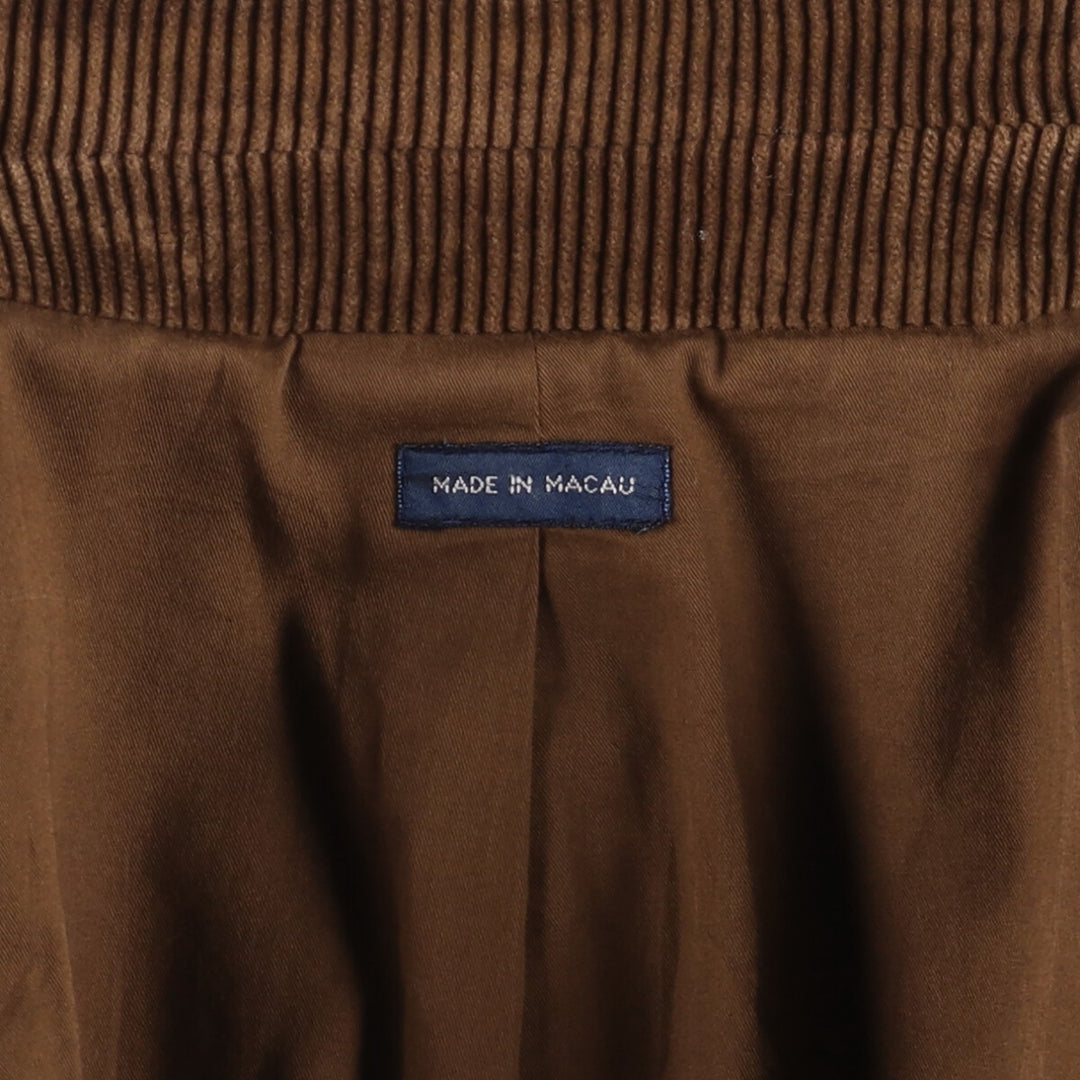 Ralph Lauren POLO by Ralph Lauren Corduroy Tailored Jacket Men's Size L cotton brown type Vintage Second Hand