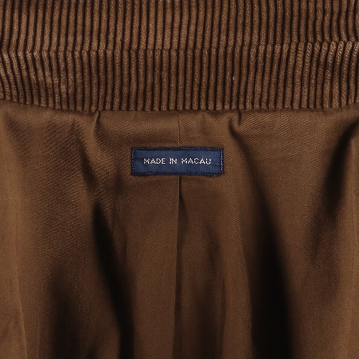 Ralph Lauren POLO by Ralph Lauren Corduroy Tailored Jacket Men's Size L cotton brown type Vintage Second Hand