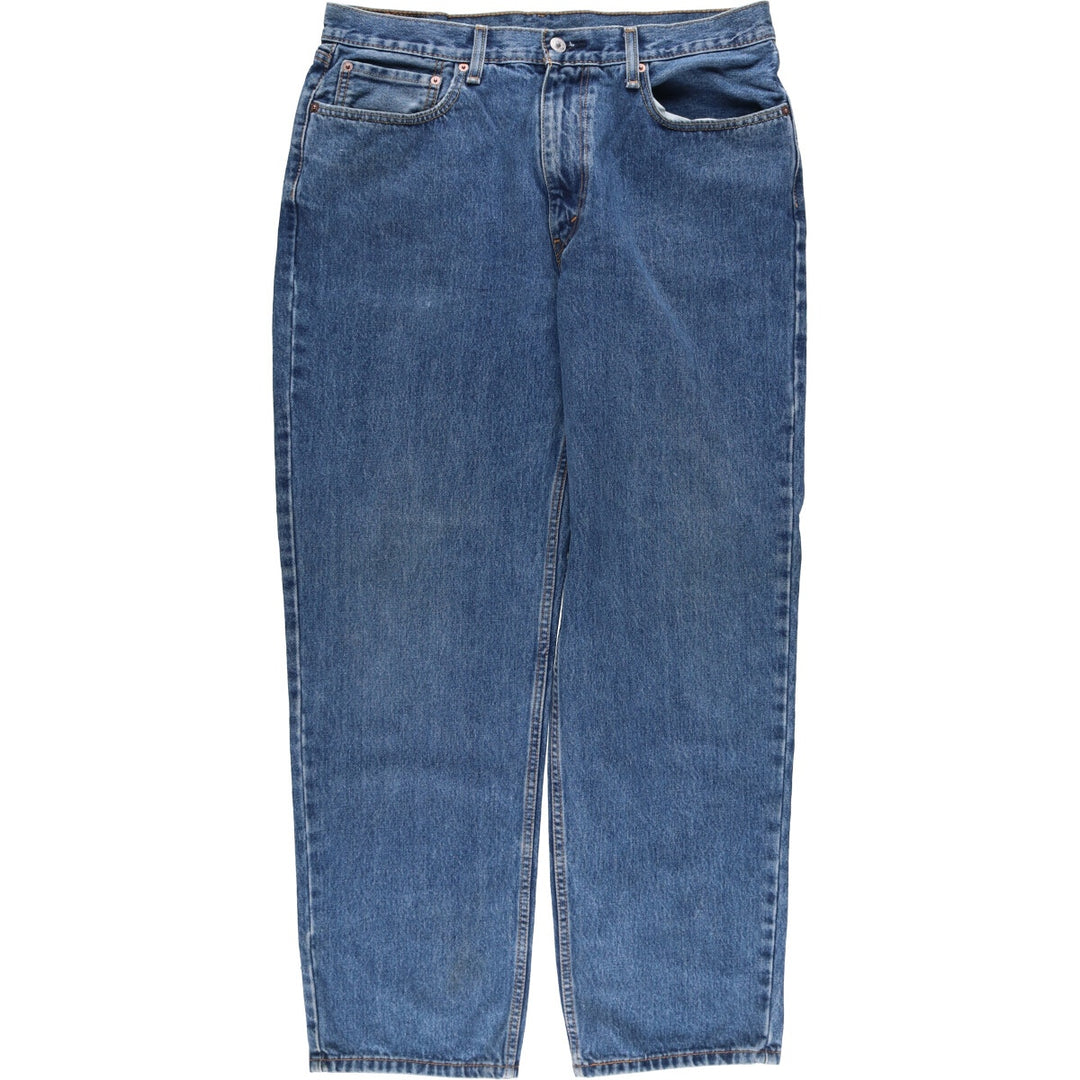 Levi's 550 tapered denim pants for men, size w36 unclear blue type Vintage Second Hand