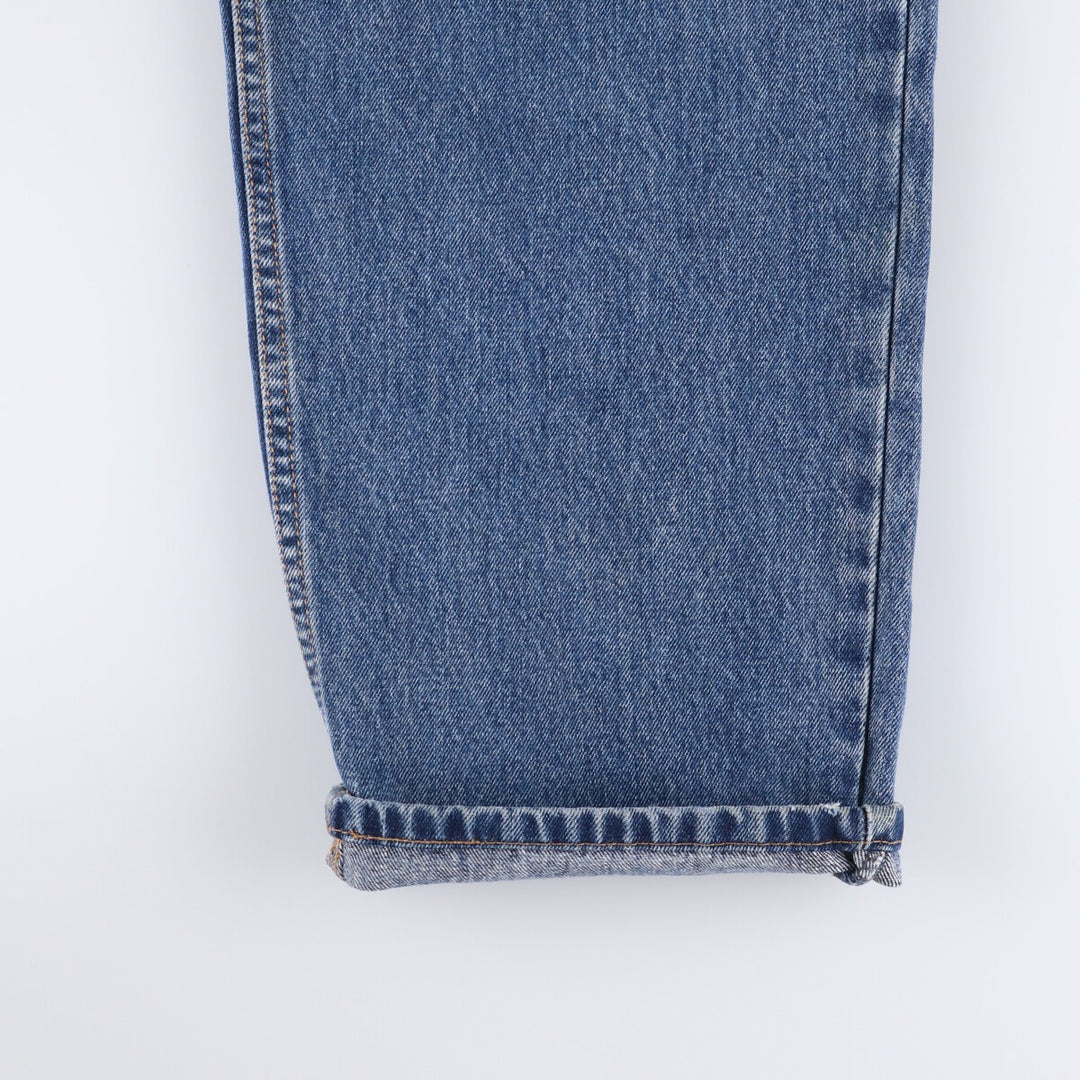 Levi's 550 tapered denim pants for men, size w36 unclear blue type Vintage Second Hand