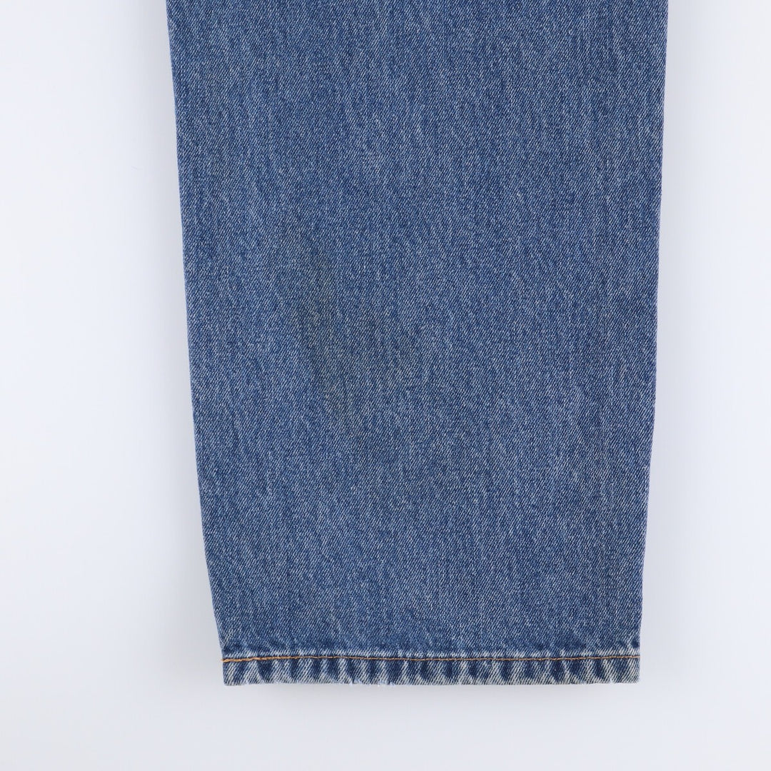 Levi's 550 tapered denim pants for men, size w36 unclear blue type Vintage Second Hand