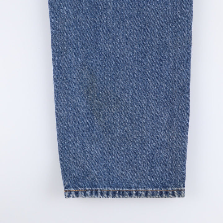 Levi's 550 tapered denim pants for men, size w36 unclear blue type Vintage Second Hand