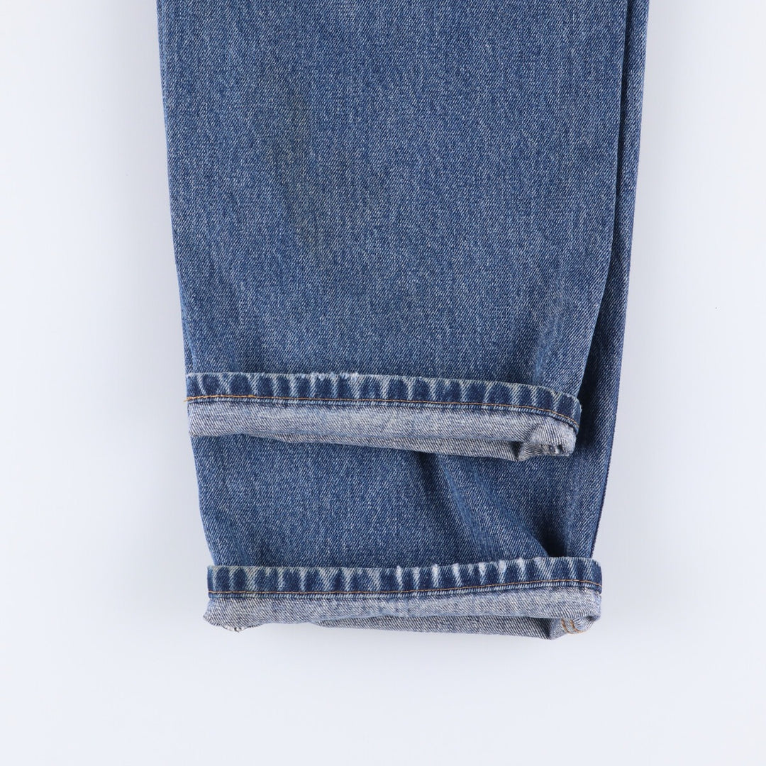 Levi's 550 tapered denim pants for men, size w36 unclear blue type Vintage Second Hand