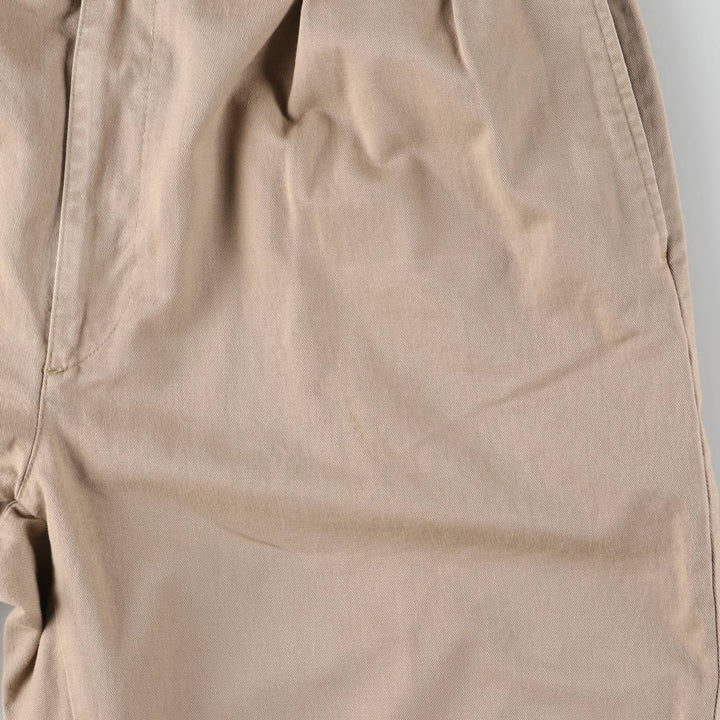 Ralph Lauren POLO RALPH LAUREN Two-pleat chino pants for men, size W35 cotton Beige type Vintage Second Hand