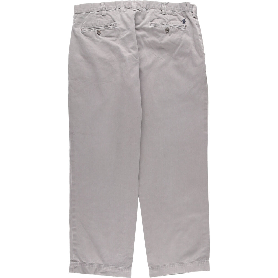 Ralph Lauren POLO by Ralph Lauren PRESTON PANT Chino pants for men, equivalent to w35 cotton gray type Vintage Second Hand