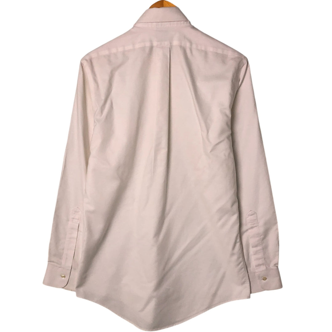 Brooks Brothers Est.1818 Long Sleeve Button-Down Shirt, Men's Size L Supima Cotton white type Vintage Second Hand