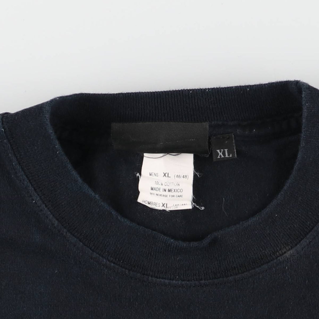 THE ROLLING STONES The Rolling Stones Band T-shirt Band T Men's XL size cotton black type Vintage Second Hand