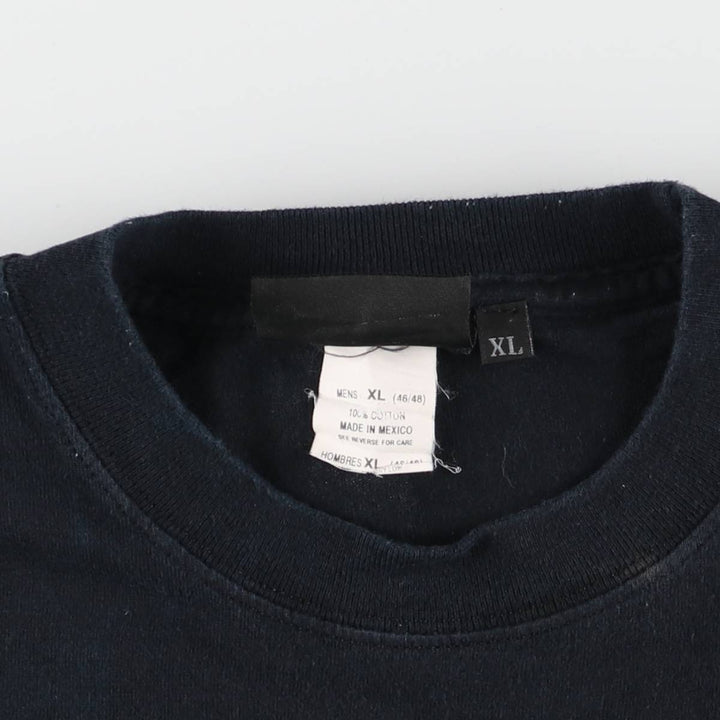 THE ROLLING STONES The Rolling Stones Band T-shirt Band T Men's XL size cotton black type Vintage Second Hand