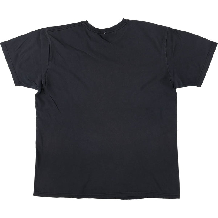 00'S METALLICA Band T-shirt, Band T, Men's M size unclear black type Vintage Second Hand