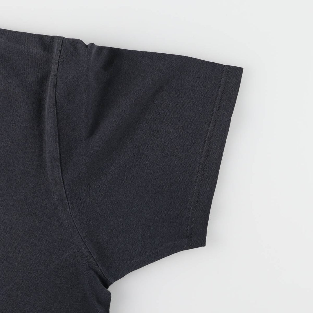 00'S METALLICA Band T-shirt, Band T, Men's M size unclear black type Vintage Second Hand