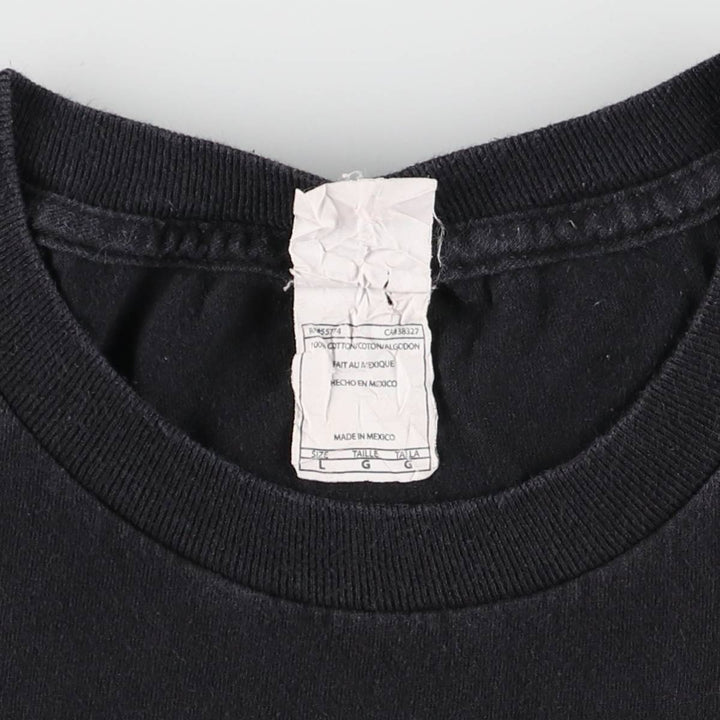 00'S ALSTYLE APPAREL and ACTIVEWEAR KISS Band T-shirt, Men's L size cotton black type Vintage Second Hand