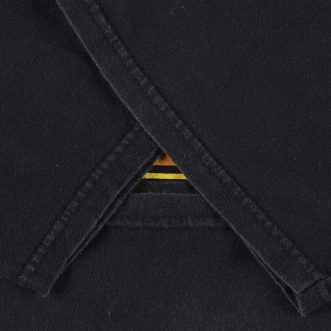 00'S ALSTYLE APPAREL and ACTIVEWEAR KISS Band T-shirt, Men's L size cotton black type Vintage Second Hand