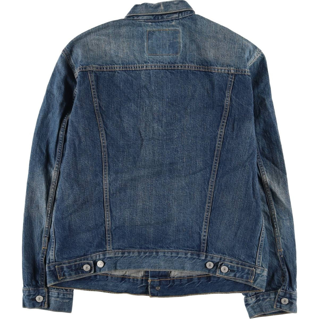 Levi's denim jacket, denim jacket, men's size M cotton blue type Vintage Second Hand