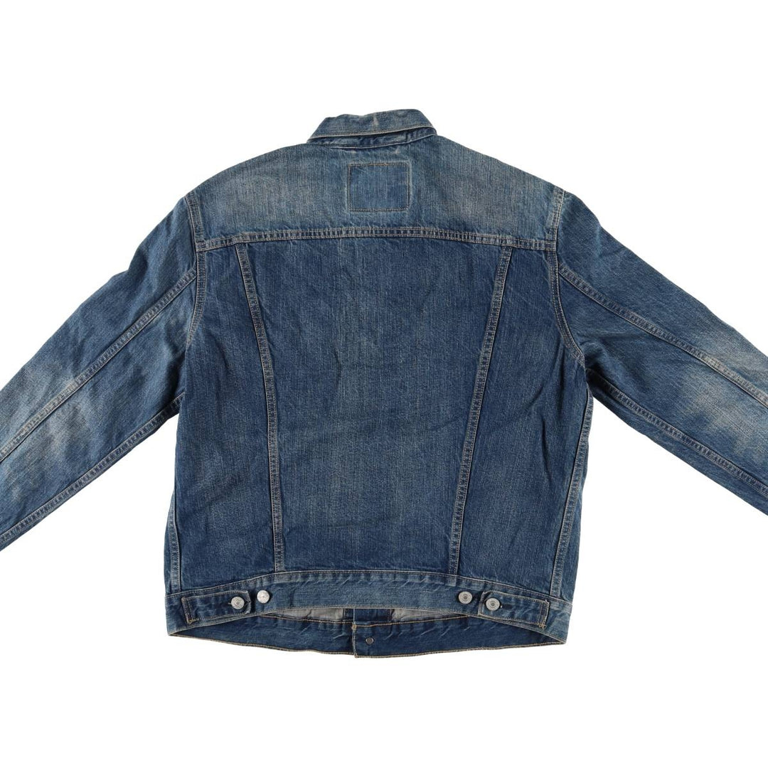 Levi's denim jacket, denim jacket, men's size M cotton blue type Vintage Second Hand
