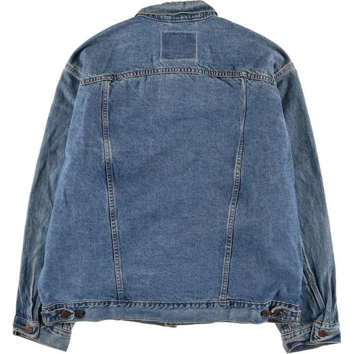 90'S Levi's 70507-0389 denim jacket, denim jacket, made in USA, men's XL size, vintage cotton blue type Vintage Second Hand