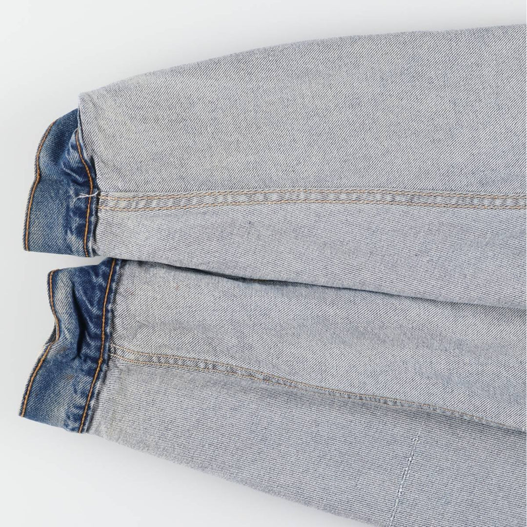 90'S Levi's 70507-0389 denim jacket, denim jacket, made in USA, men's XL size, vintage cotton blue type Vintage Second Hand