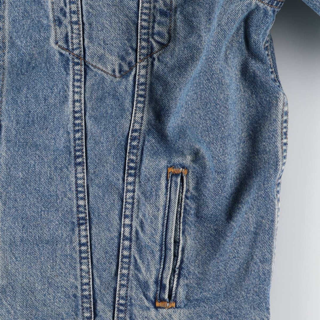 90'S Levi's 70507-0389 denim jacket, denim jacket, made in USA, men's XL size, vintage cotton blue type Vintage Second Hand
