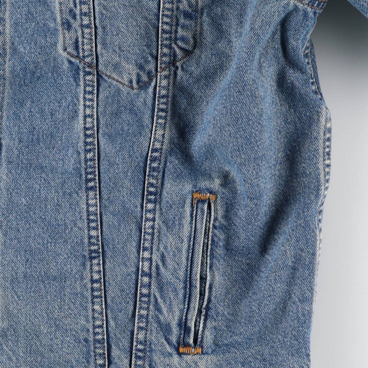 90'S Levi's 70507-0389 denim jacket, denim jacket, made in USA, men's XL size, vintage cotton blue type Vintage Second Hand