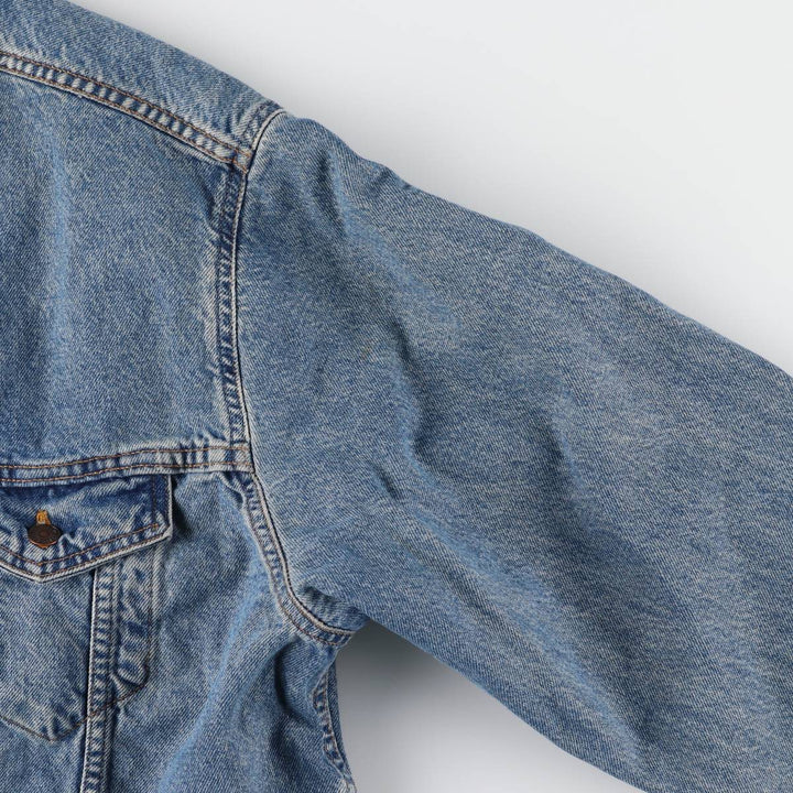 90'S Levi's 70507-0389 denim jacket, denim jacket, made in USA, men's XL size, vintage cotton blue type Vintage Second Hand