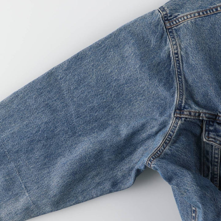 90'S Levi's 70507-0389 denim jacket, denim jacket, made in USA, men's XL size, vintage cotton blue type Vintage Second Hand