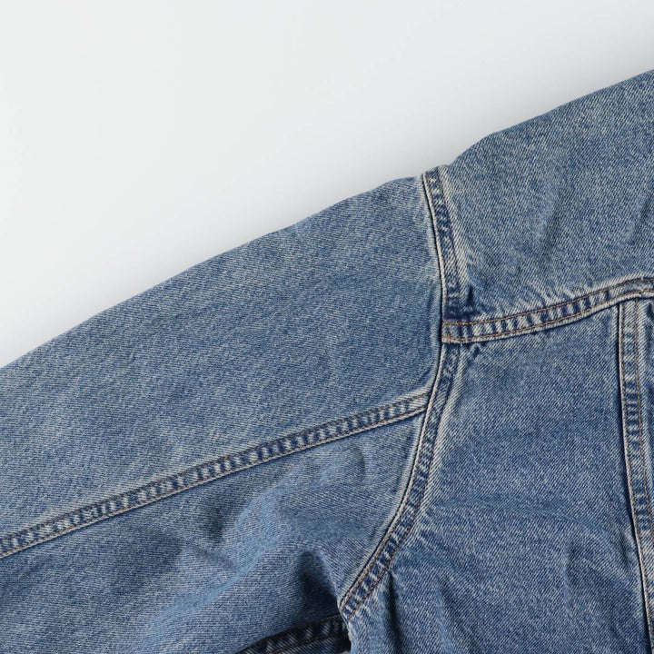 90'S Levi's 70507-0389 denim jacket, denim jacket, made in USA, men's XL size, vintage cotton blue type Vintage Second Hand