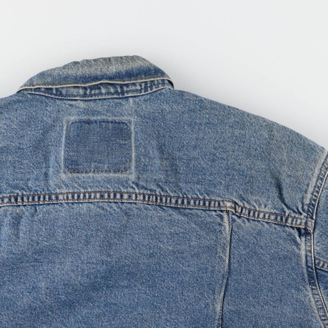 90'S Levi's 70507-0389 denim jacket, denim jacket, made in USA, men's XL size, vintage cotton blue type Vintage Second Hand