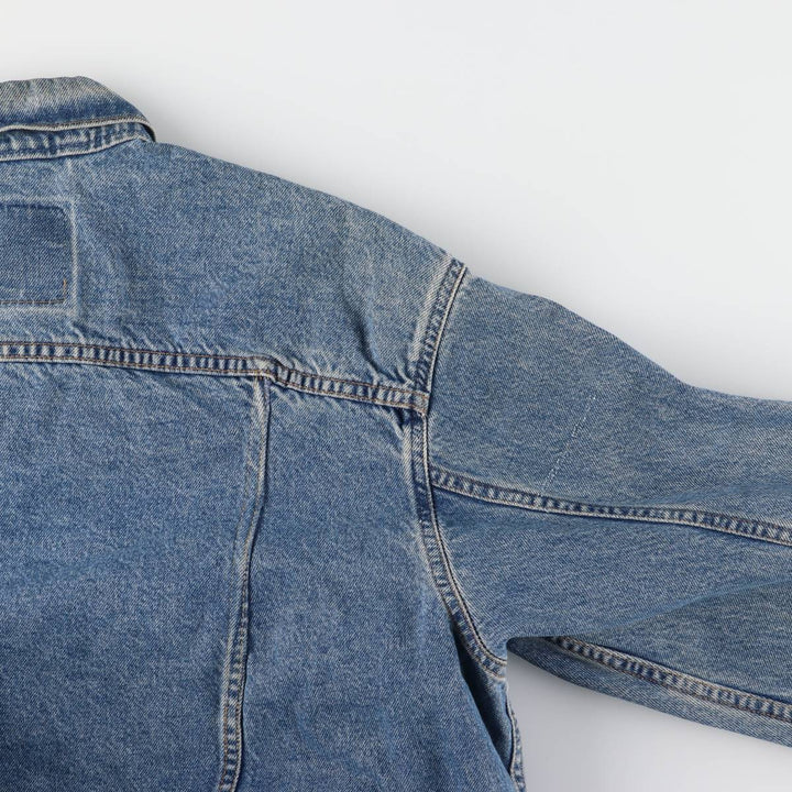 90'S Levi's 70507-0389 denim jacket, denim jacket, made in USA, men's XL size, vintage cotton blue type Vintage Second Hand
