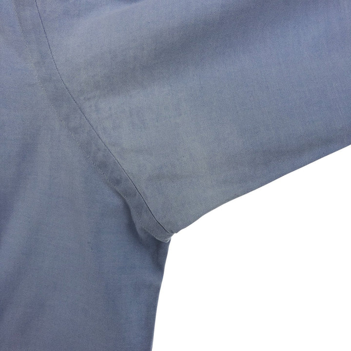 Ralph Lauren YARMOUTH long sleeve button down shirt, men's size L cotton Blue type light blue Vintage Second Hand
