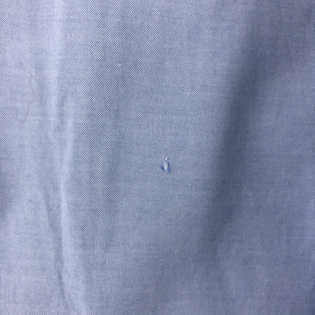 Ralph Lauren YARMOUTH long sleeve button down shirt, men's size L cotton Blue type light blue Vintage Second Hand