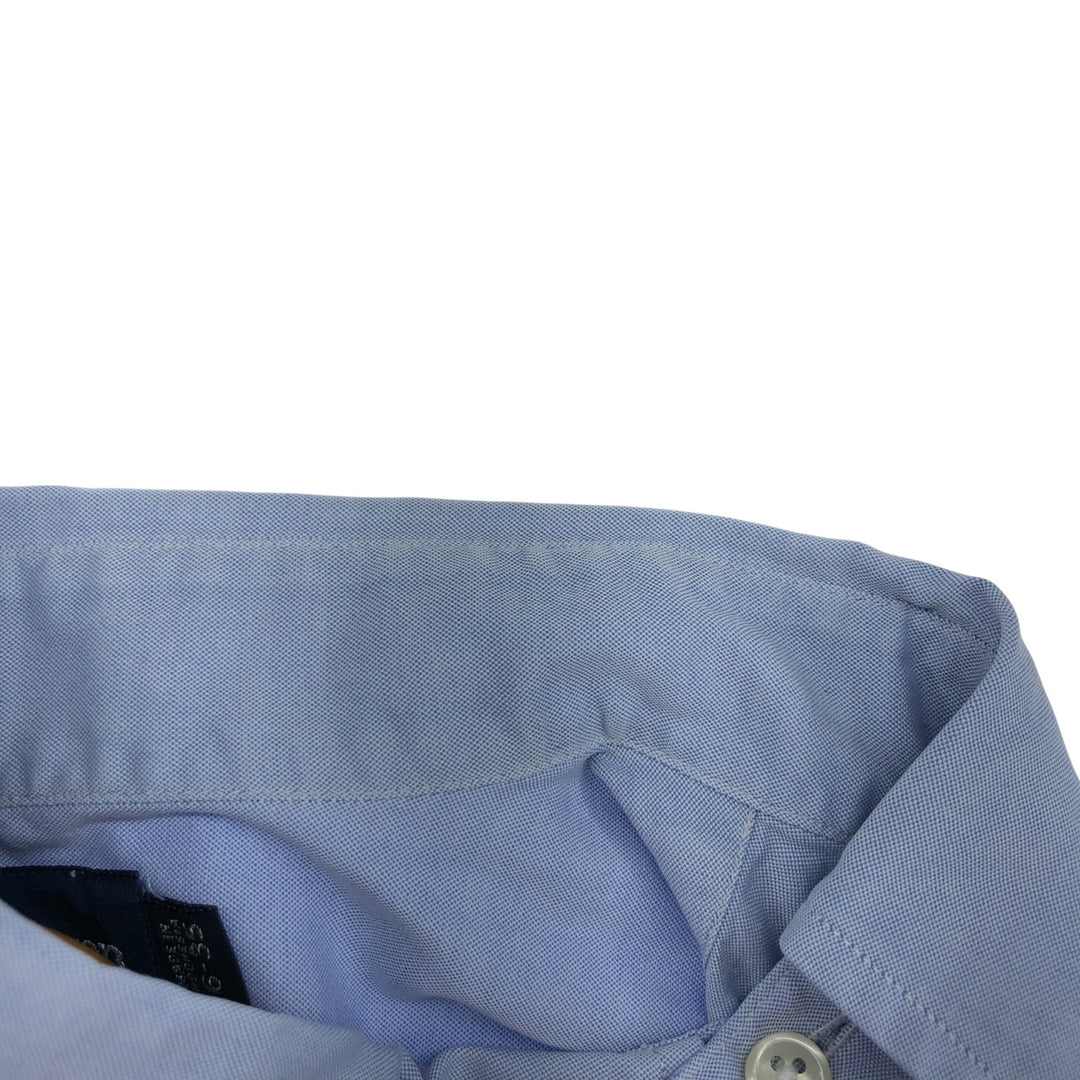 Ralph Lauren YARMOUTH long sleeve button down shirt, men's size L cotton Blue type light blue Vintage Second Hand
