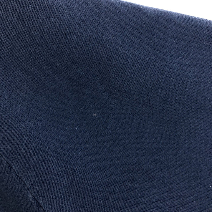 80'S Fruit of the Loom Plain Blank Sweatshirt, Made in USA, Men's Size L, Vintage cotton navy blue type Vintage Second Hand
