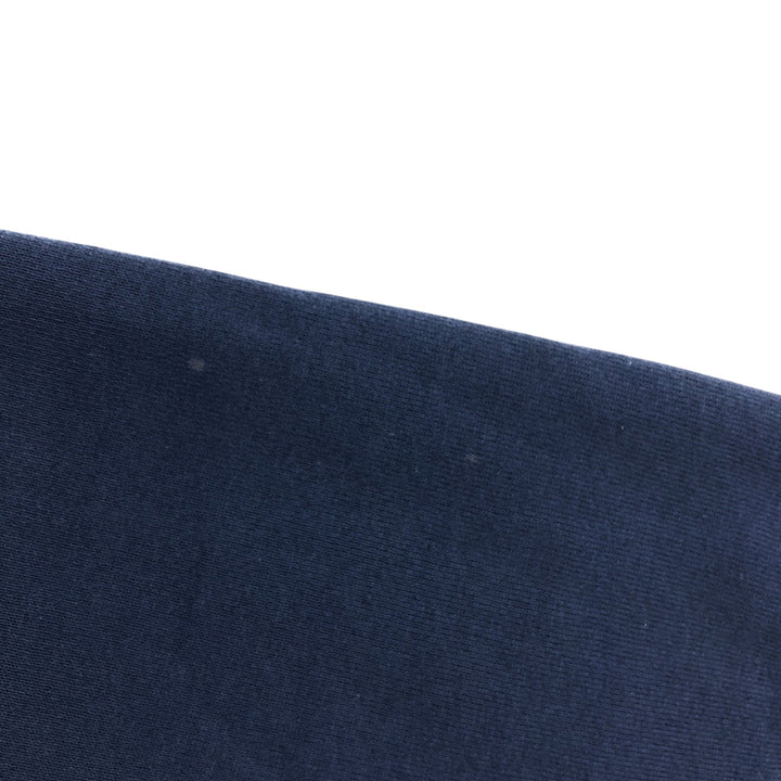 80'S Fruit of the Loom Plain Blank Sweatshirt, Made in USA, Men's Size L, Vintage cotton navy blue type Vintage Second Hand