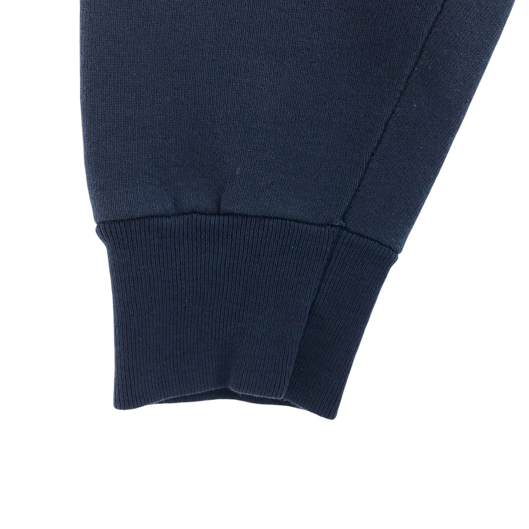 80'S Fruit of the Loom Plain Blank Sweatshirt, Made in USA, Men's Size L, Vintage cotton navy blue type Vintage Second Hand