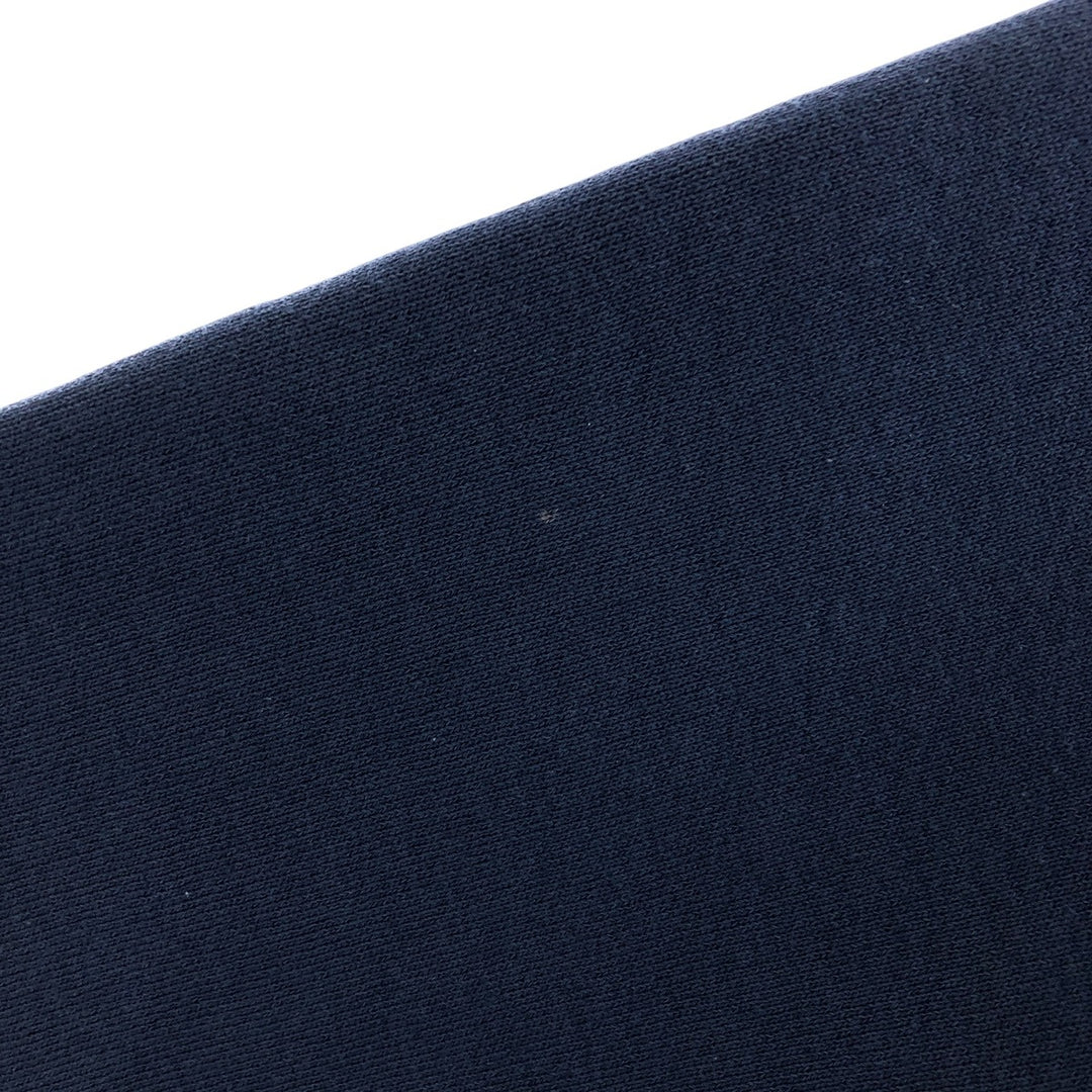 80'S Fruit of the Loom Plain Blank Sweatshirt, Made in USA, Men's Size L, Vintage cotton navy blue type Vintage Second Hand