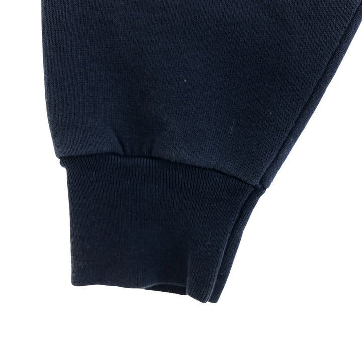80'S Fruit of the Loom Plain Blank Sweatshirt, Made in USA, Men's Size L, Vintage cotton navy blue type Vintage Second Hand
