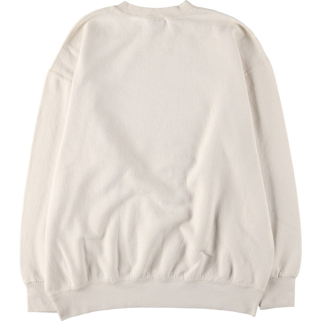90'S Fruit of the Loom Animal Sweatshirt, Men's XL Size Vintage cotton white type Vintage Second Hand