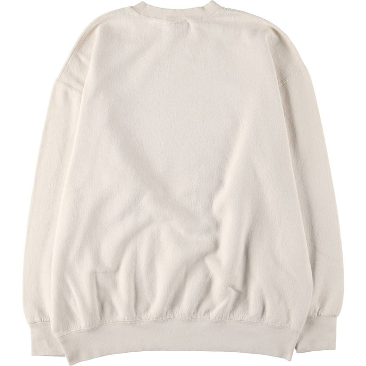 90'S Fruit of the Loom Animal Sweatshirt, Men's XL Size Vintage cotton white type Vintage Second Hand