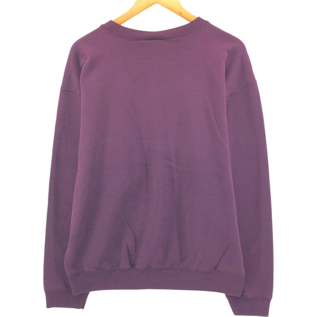 90'S Timberland WEATHERGEAR Logo Sweatshirt, Made in USA, Men's XL, Vintage cotton wine-red Vintage Second Hand