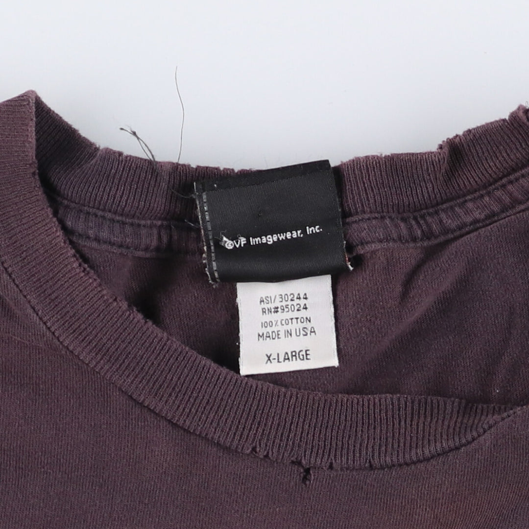 Harley-Davidson Eagle Pattern Motorcycle Bike T-shirt Made in USA Men's XL cotton black type Vintage Second Hand