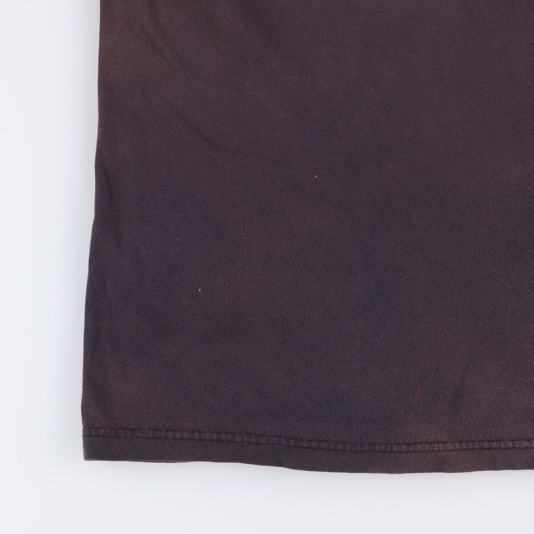 Harley-Davidson Eagle Pattern Motorcycle Bike T-shirt Made in USA Men's XL cotton black type Vintage Second Hand