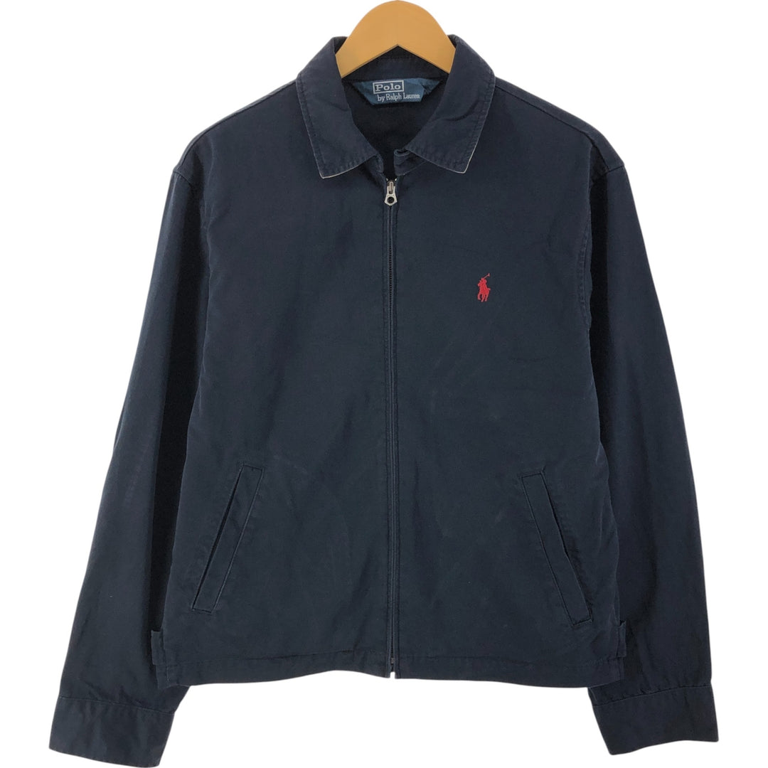 Ralph Lauren POLO by Ralph Lauren Swing Top Sports Jacket Men's M cotton navy blue type Vintage Second Hand
