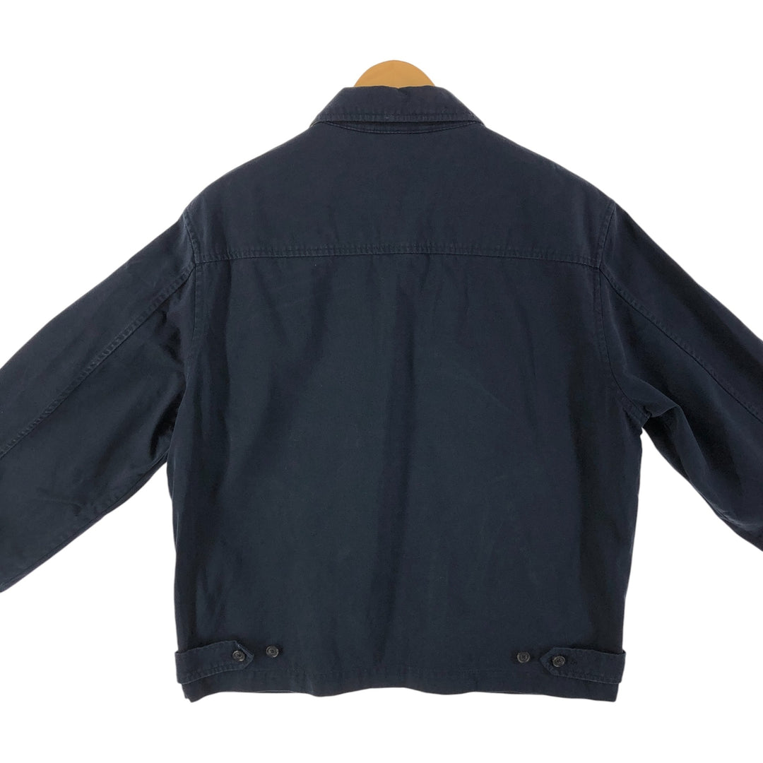 Ralph Lauren POLO by Ralph Lauren Swing Top Sports Jacket Men's M cotton navy blue type Vintage Second Hand