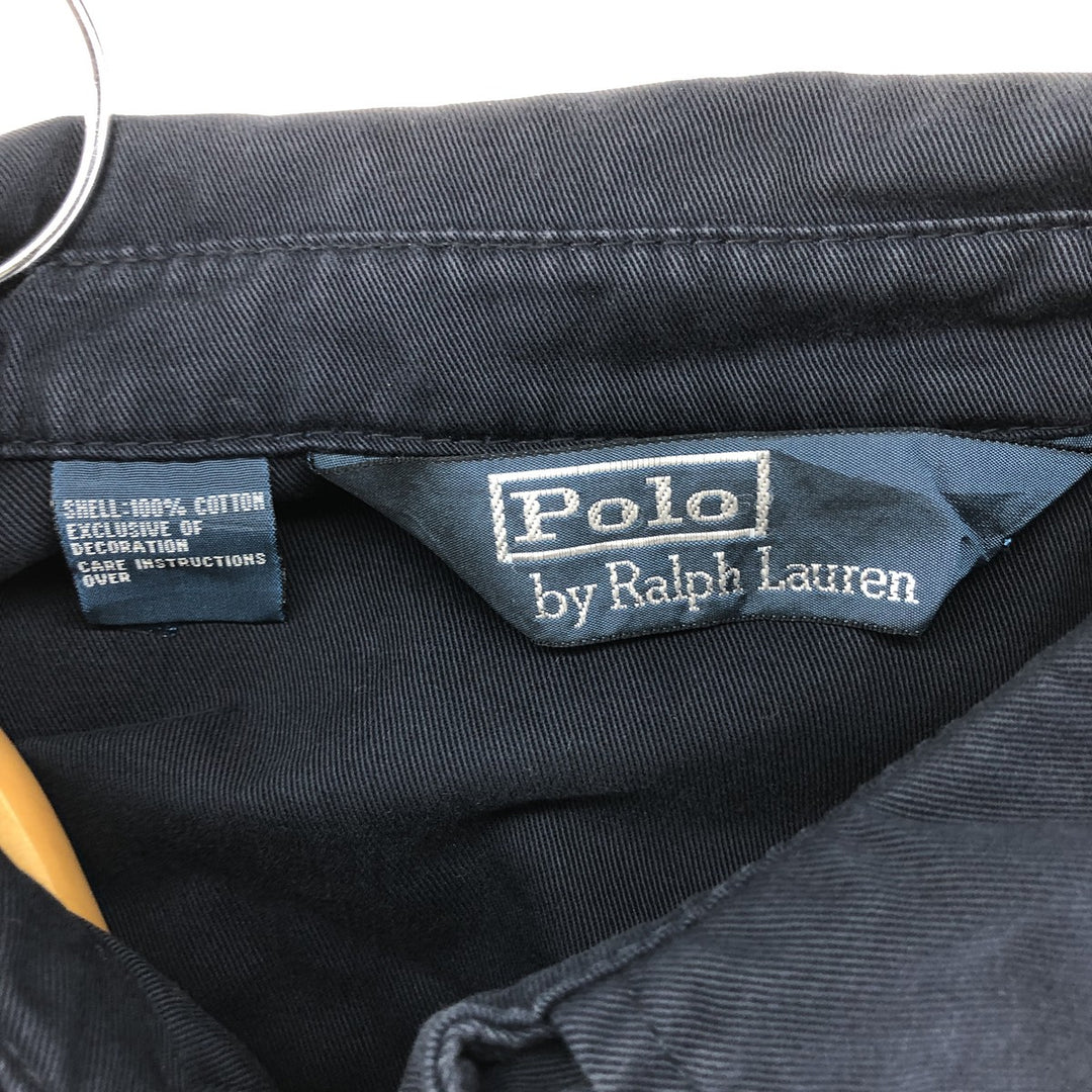 Ralph Lauren POLO by Ralph Lauren Swing Top Sports Jacket Men's M cotton navy blue type Vintage Second Hand