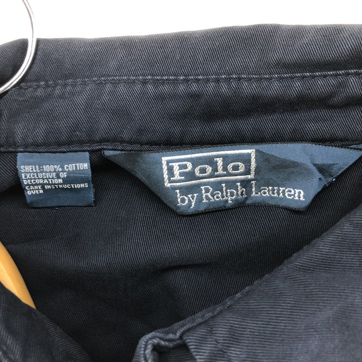 Ralph Lauren POLO by Ralph Lauren Swing Top Sports Jacket Men's M cotton navy blue type Vintage Second Hand